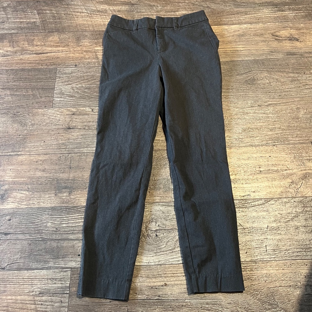Gray Pixie High Rise Pants